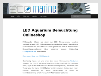 eco-marine.de website preview