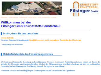 filsinger-fensterbau.de website preview