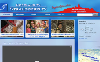 strausberg.tv website preview