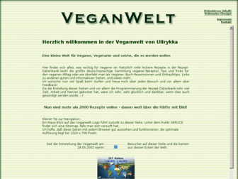 veganwelt.de website preview