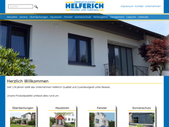 helferich.com website preview