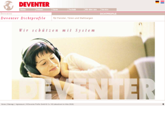deventer-profile.com website preview