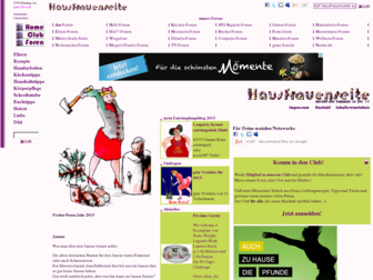 hausfrauenseite.de website preview
