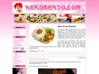 nekobento.com website preview