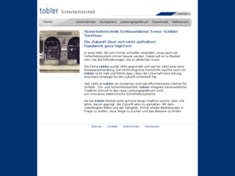 tobler-sicherheitstechnik.de website preview