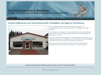sicherheitstechnik-metallbau.de website preview
