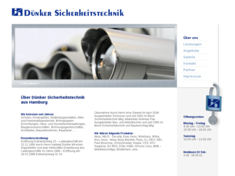 hamburg-sicherheitstechnik.de website preview