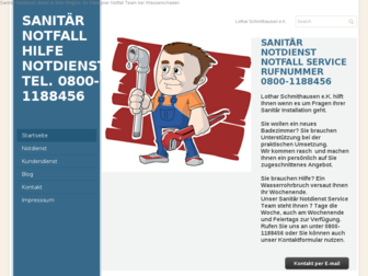 sanitaer-notdienst.com website preview