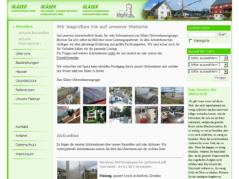 glaeser-komplettbau.de website preview