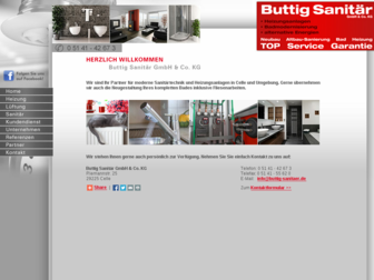 buttig-sanitaer.de website preview