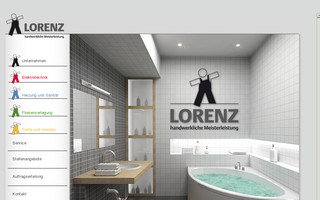 lorenz-sanitaer.de website preview