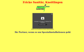 fricke-sanitaer-online.de website preview