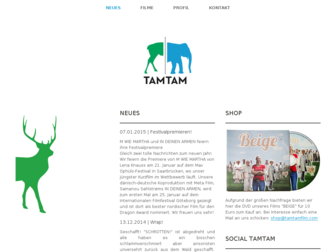 tamtamfilm.com website preview