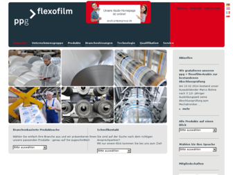 ppg-flexofilm.de website preview