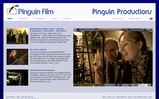 pinguin-film.de website preview