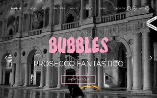 bubblesfilm.com website preview