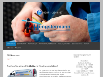 hengstermann-elektro.de website preview
