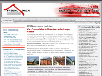 freund-dach.de website preview