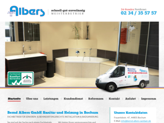 bernd-albers-sanitaer.de website preview