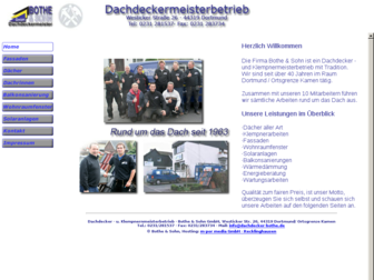 dachdecker-bothe.de website preview
