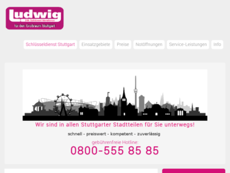 schluesseldienst-stuttgart-ludwig.de website preview