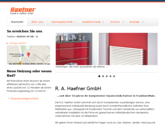 haefner-haustechnik.de website preview