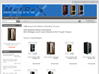 metrex-sicherheit.de website preview