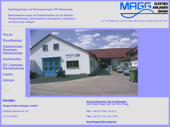 magg-elektroanlagen.de website preview