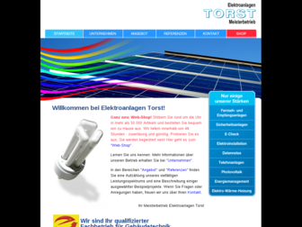 elektroanlagen-torst.de website preview