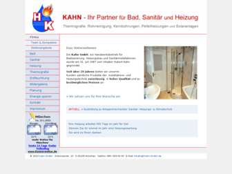 kahn-gmbh.de website preview