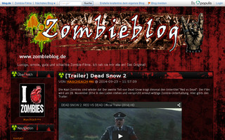 zombie-filme.blog.de website preview