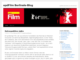 berlinaleblog.epd-film.de website preview