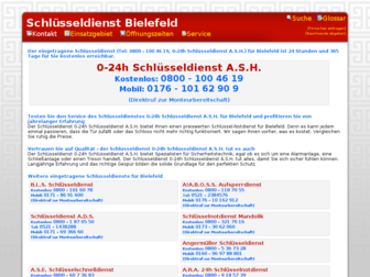 bielefeld.de-schluesseldienst.de website preview