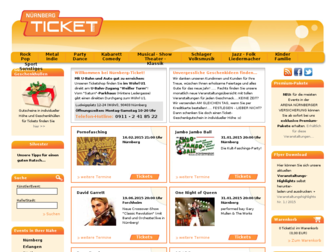 nuernberg-ticket.com website preview