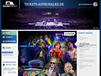 tickets-aufschalke.de website preview