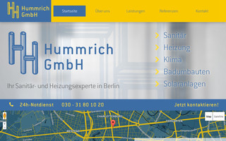 hummrich.de website preview