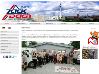 dachzack.de website preview