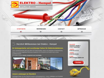 hempel-elektro.de website preview