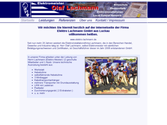 elektro-lachmann.de website preview