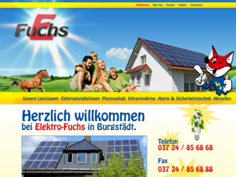 elektro-fuchs-web.de website preview