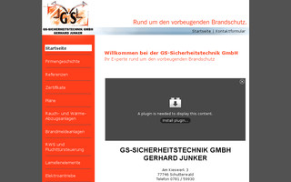 gs-sicherheitstechnik.de website preview