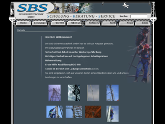 sbs-sicherheitstechnik.de website preview