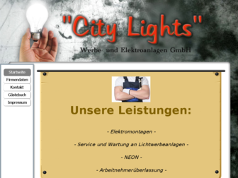 city-lights.de website preview