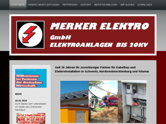 merker-elektro.de website preview