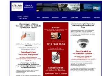 avm-sicherheitssysteme.de website preview