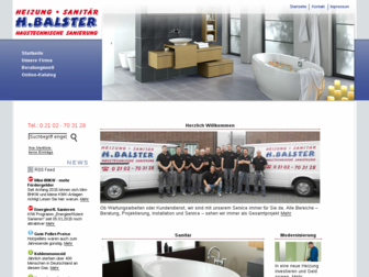 balster-haustechnik.de website preview