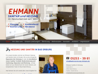 badrenovierung-ehmann.de website preview