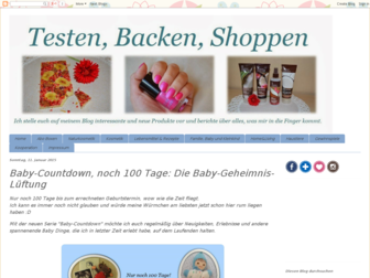 testen-backen-shoppen.blogspot.com website preview