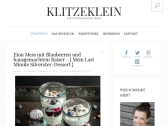 klitzekleinesblog.de website preview