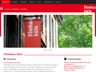 filmhaus.koeln website preview